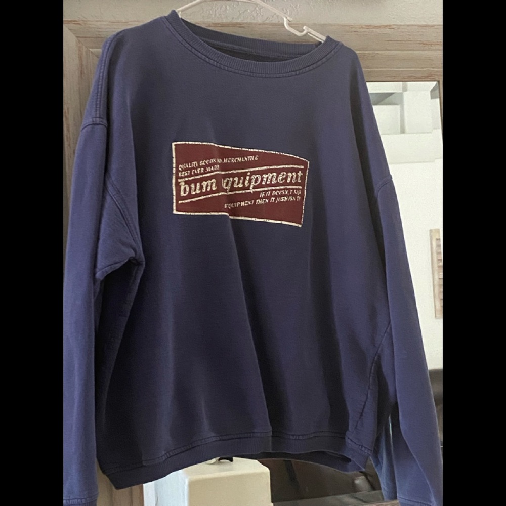 Bum equipment sweatshirt